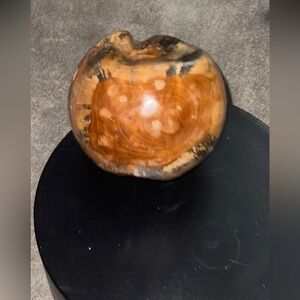 Burl Wood Sphere